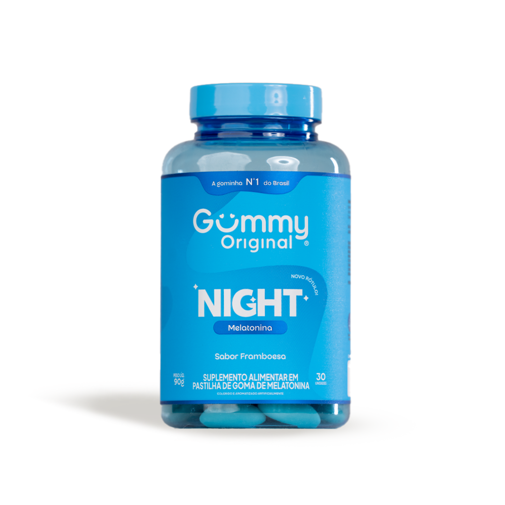 Gummy Night Melatonina® - Framboesa 90 g