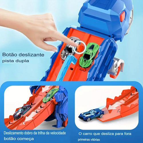 Caminhão Dinossauro Papa Carrinho 3 em 1 Avicii Express®