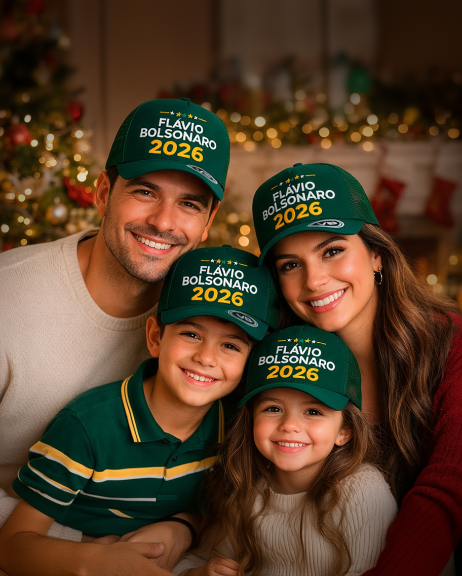 BONÉ - FLÁVIO BOLSONARO 2026