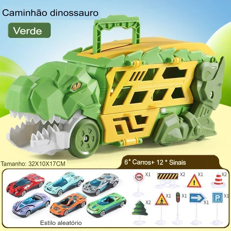 Caminhão Dinossauro Papa Carrinho 3 em 1 Avicii Express®