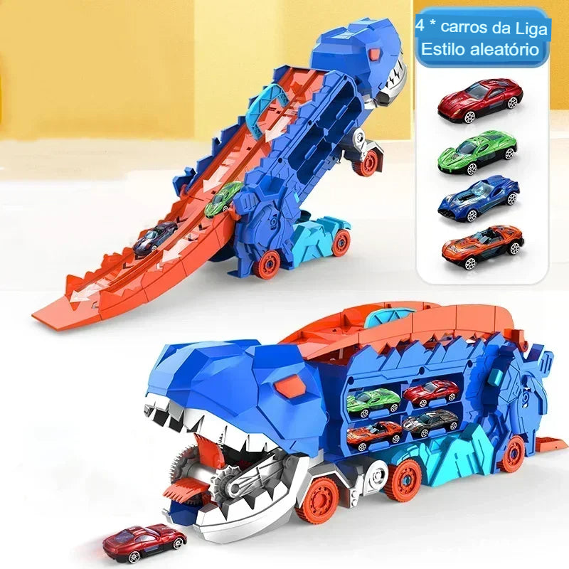 Caminhão Dinossauro Papa Carrinho 3 em 1 Avicii Express®