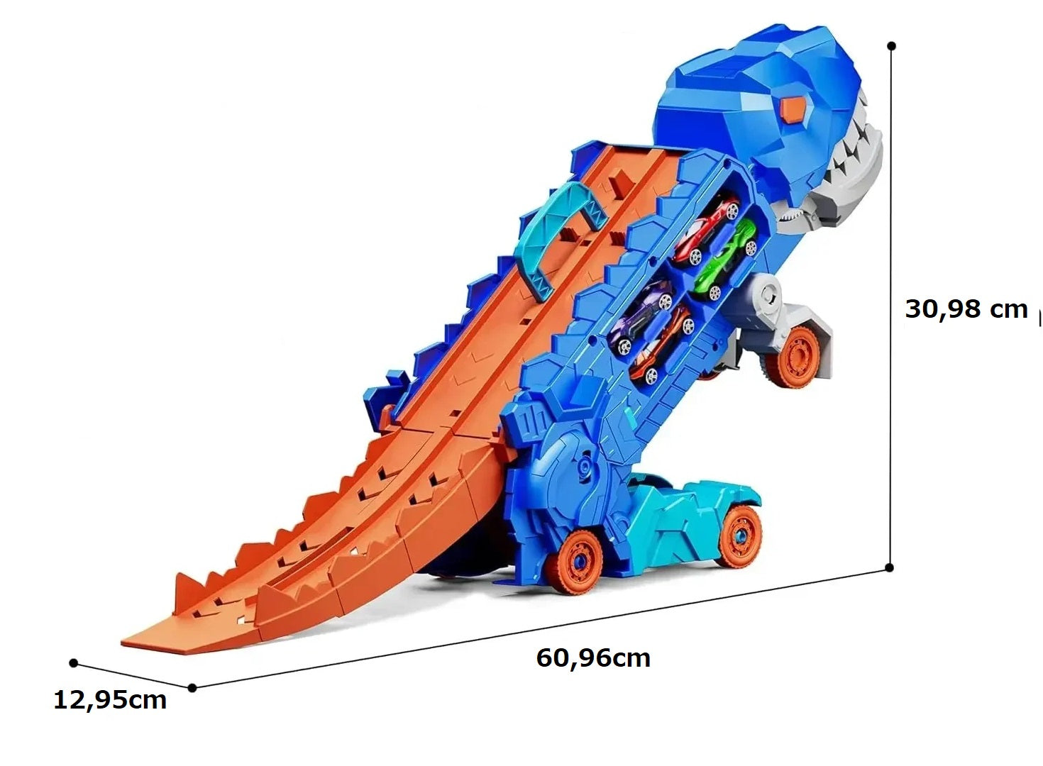 Caminhão Dinossauro Papa Carrinho 3 em 1 Avicii Express®