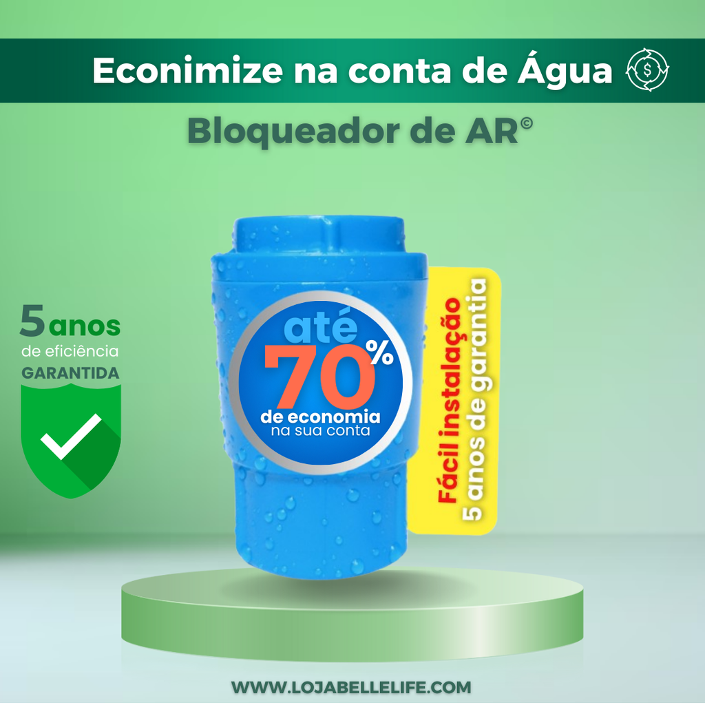 Válvula Bloqueadora de Retenção de Ar 3/4  Avicii Express®