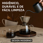 Coador com Filtro de Café Reutilizável