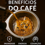 Coador com Filtro de Café Reutilizável