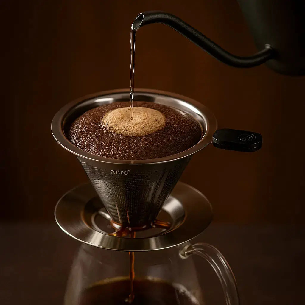 Coador com Filtro de Café Reutilizável