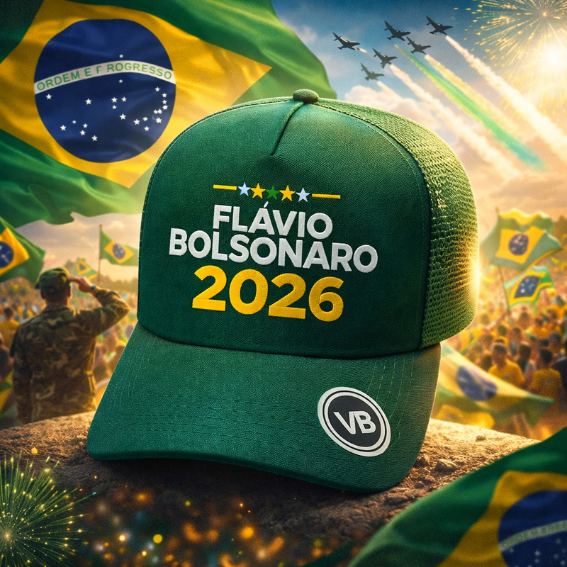 BONÉ - FLÁVIO BOLSONARO 2026