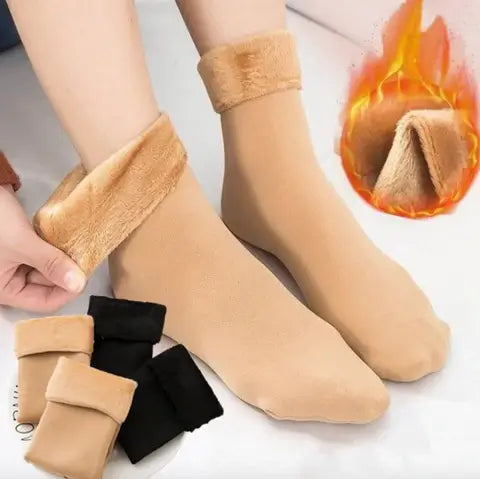 Meias Térmicas de Inverno Confort Premium COMPRE 3 E LEVE 5 PARES