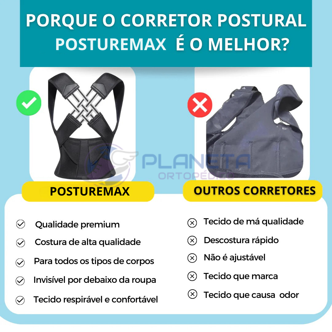 Posture Avicii Express® - Corretor Postural