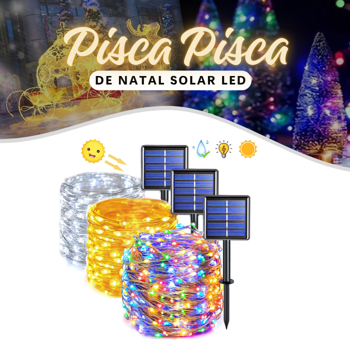 Pisca Pisca Solar LED Avicii Express®