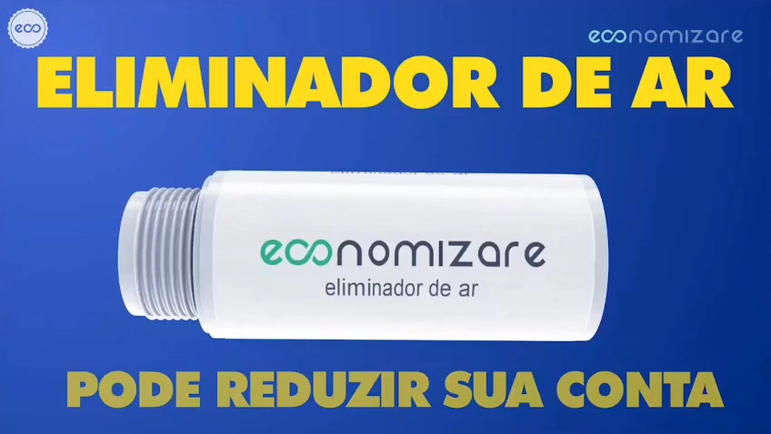 Bloqueador E Eliminador De Ar Economizare Reduz A Conta De Água