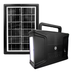 Kit Painel Solar Bateria Portatil Multi Funcional Portatil 80w 7000mah 2usb