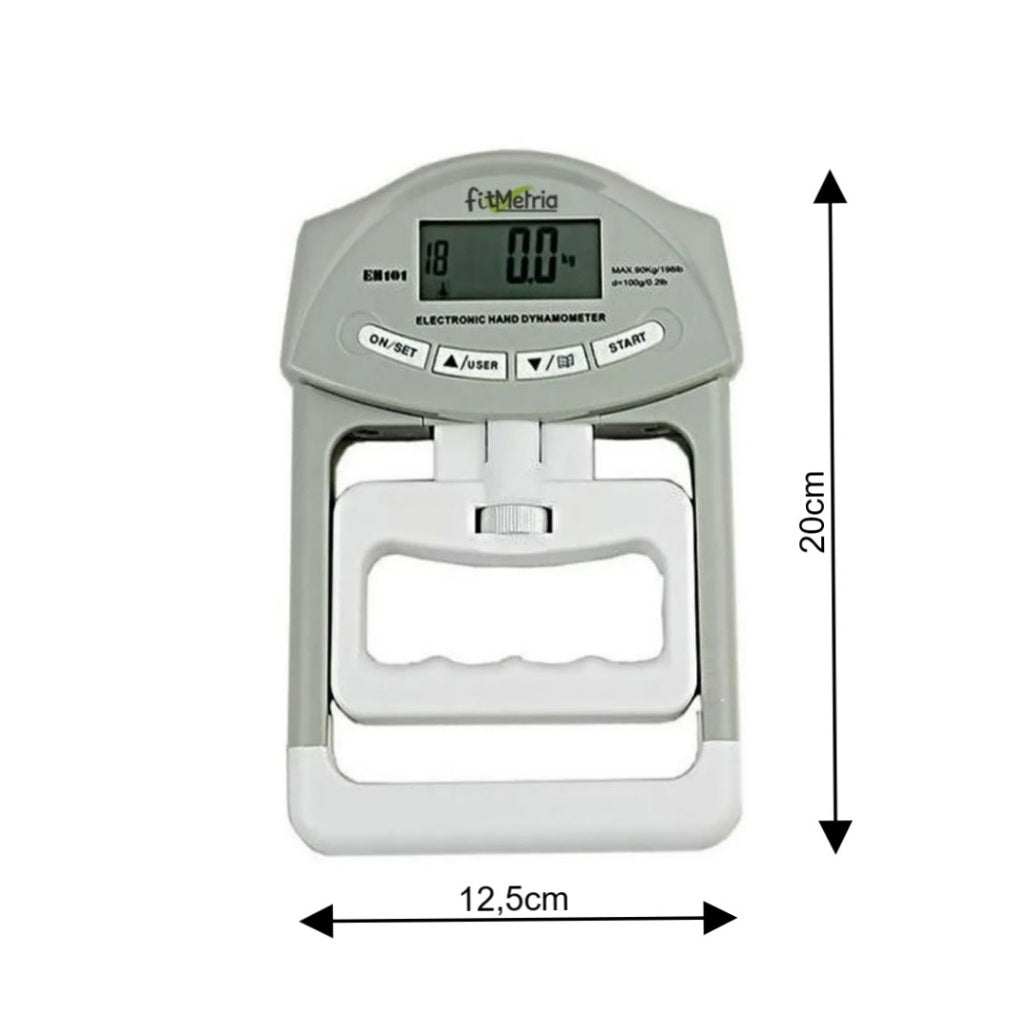 Dinamômetro Digital De Mão Avaliação Física Fisioterapia medicina do trabalho Avicii Express®