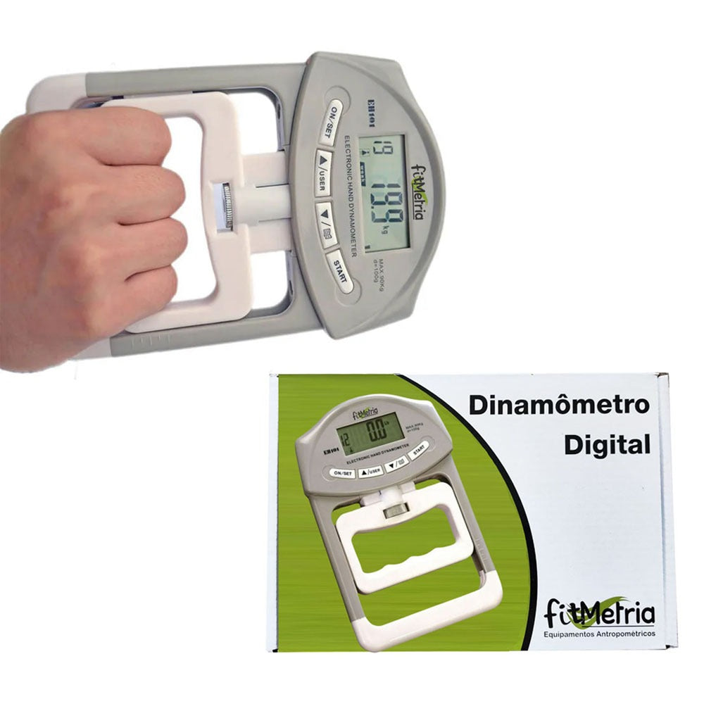 Dinamômetro Digital De Mão Avaliação Física Fisioterapia medicina do trabalho Avicii Express®