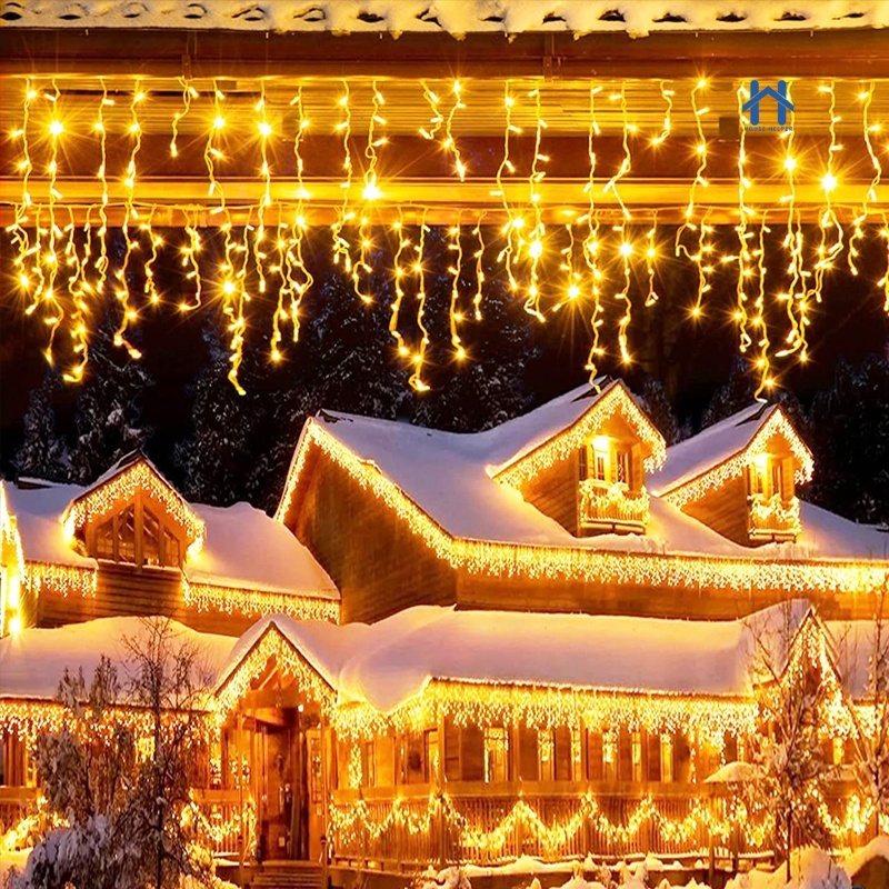 Cascata Natal 400 Lâmpadas LED Com 8 funções Avicii Express®