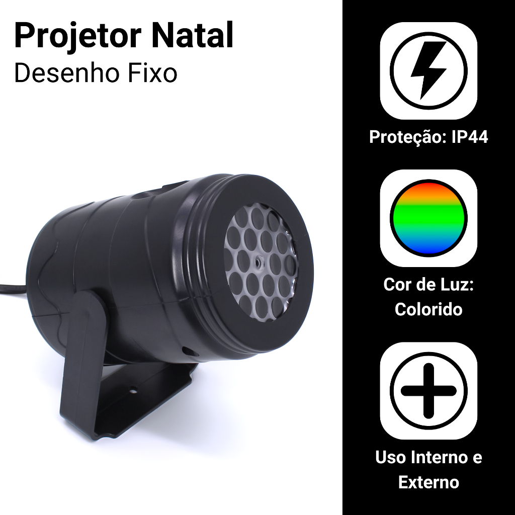 Projetor Led Natal Laser Jardim Desenhos Natalinos 886