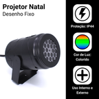 Projetor Led Natal Laser Jardim Desenhos Natalinos 886