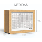 Kit 2 Cofres Woodbox MDF Marrom Desafio Japones 1000 5000 10000