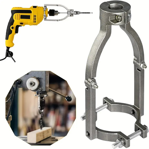 Adaptador De Fixação Do Suporte para Broca De Furo Quadrado para Furadeira 