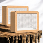 Kit 2 Cofres Woodbox MDF Marrom Desafio Japones 1000 5000 10000