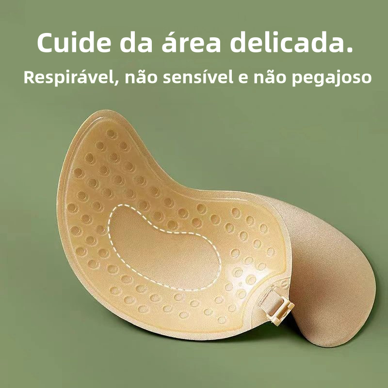 Sutiã Adesivos Para O Peito Em Forma De Manga De Silicone Levantam Pétalas De Auto-Adesivas Sem Alças Tampa Invisível