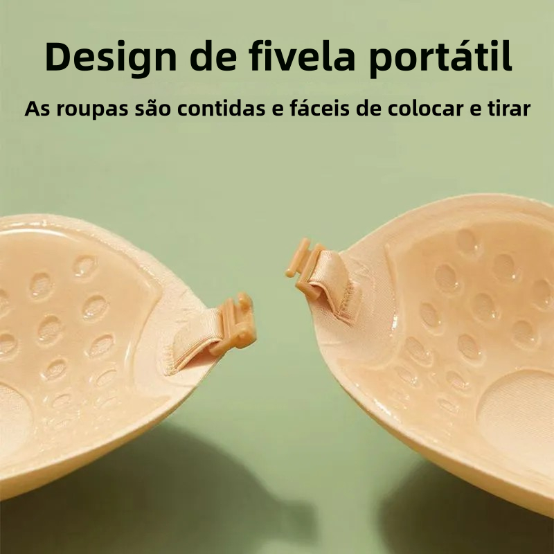 Sutiã Adesivos Para O Peito Em Forma De Manga De Silicone Levantam Pétalas De Auto-Adesivas Sem Alças Tampa Invisível