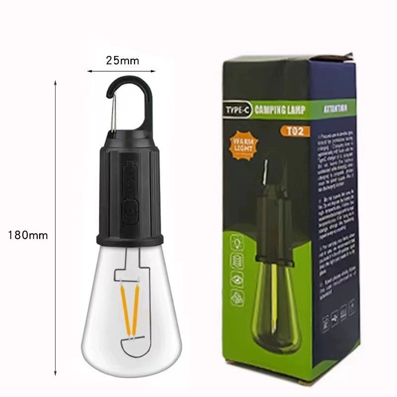 Lâmpada de LED Recarregável Para Barraca De Acampamento E Pesca Luz Portátil Usb de Pendurar  Avicii Express®