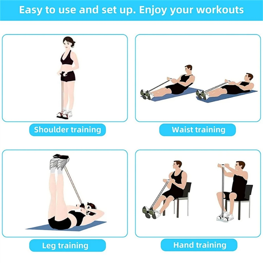  Extensor de ExercíciosElástico 