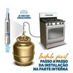 Economizador De Gás GLP Para Fogão Residencial Economia de 35% Por Botijão - PoupeGás