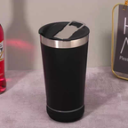 Copo Termico Bluetooth Caixa Som Recarregável com tampa Abridor Avicii Express®