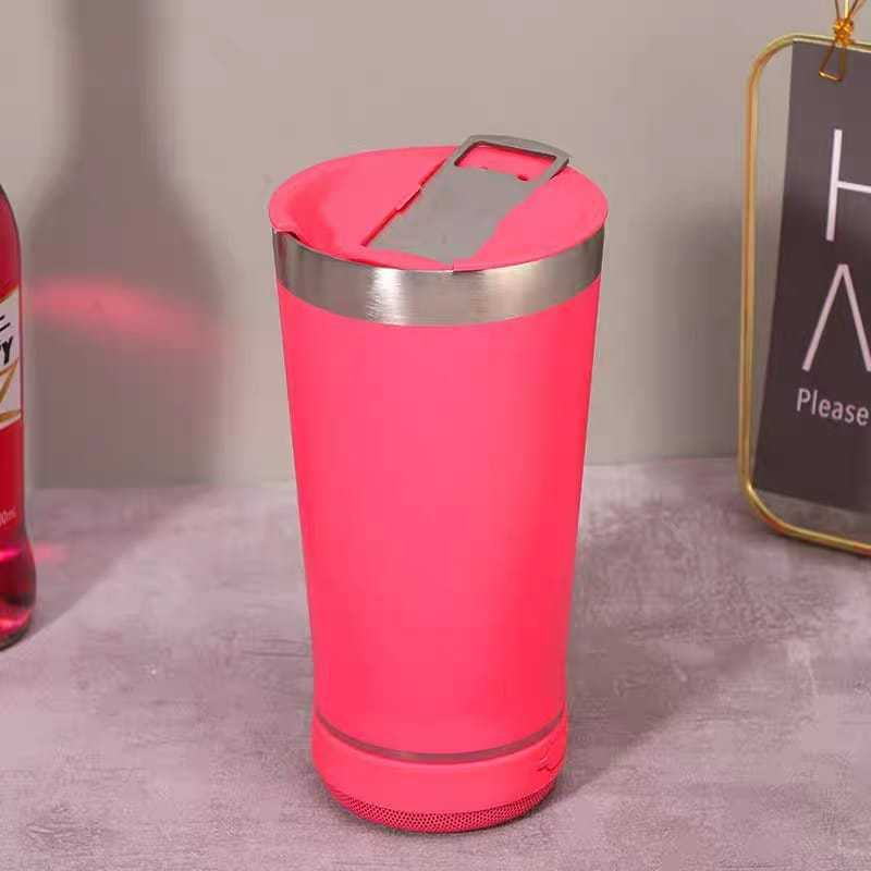 Copo Termico Bluetooth Caixa Som Recarregável com tampa Abridor Avicii Express®
