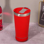 Copo Termico Bluetooth Caixa Som Recarregável com tampa Abridor Avicii Express®