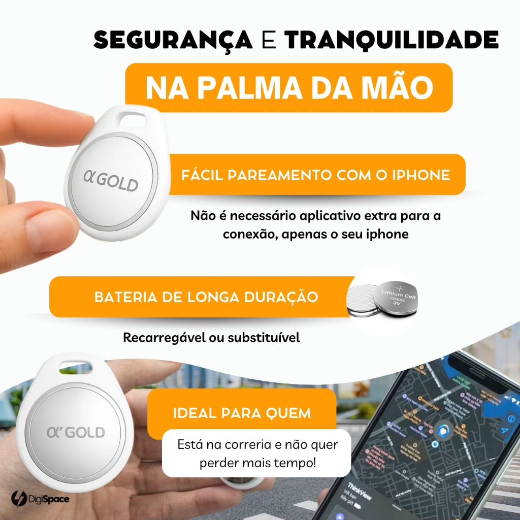 Smart Tag Rastreador GPS Localizador Avicii Express®