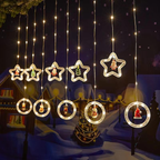 Cascata Led Pisca Pisca Decoração de Natal :3M Luzes de Cortina 110V Avicii Express®