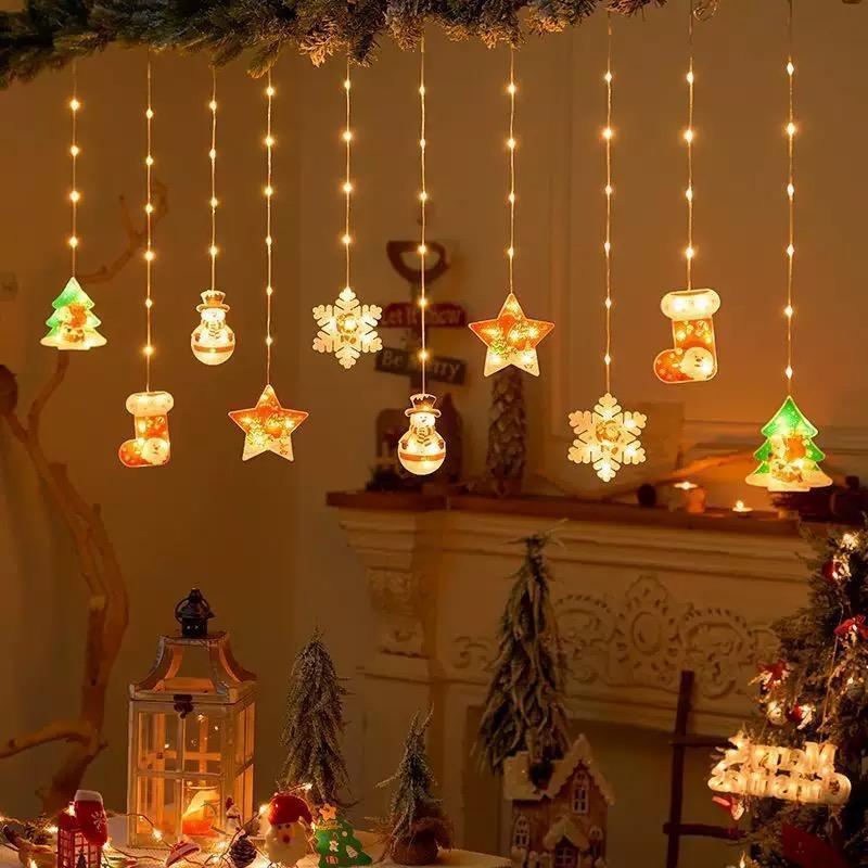 Cascata Led Pisca Pisca Decoração de Natal :3M Luzes de Cortina 110V Avicii Express®