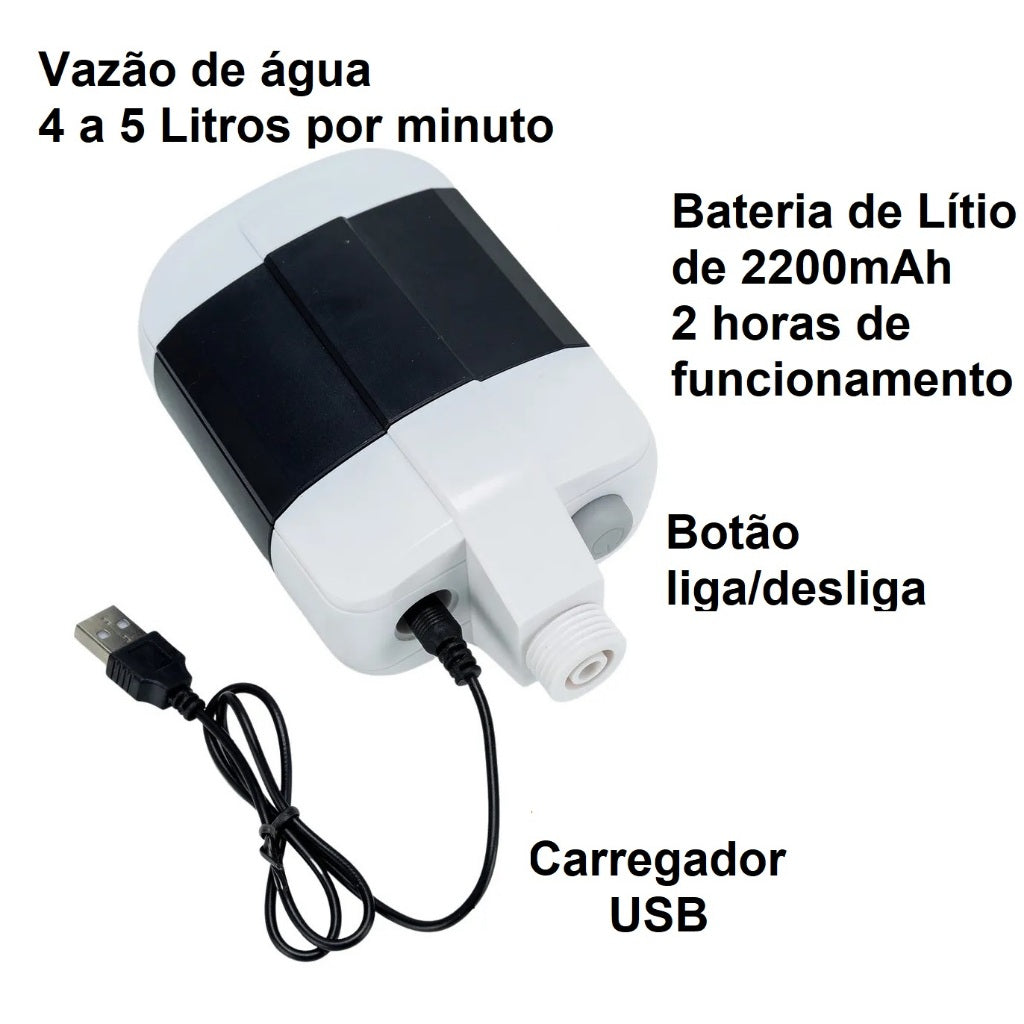 Chuveiro Portátil De Viagem Recarregável Avicii Express®