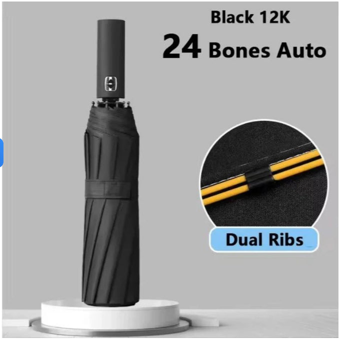 Guarda Chuva Automático Alta Resistência a Chuvas e Vento Forte Com Proteção UV Avicii Express®