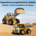 Brinquedos Escavadeira / Carregadeira / Bulldozer / Caminhão Minério de Controle Remoto  Avicii Express®