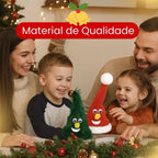 Árvore de Natal Elétrica Cantando e Dançando ou Gorro Papai Noel Musical Avicii Express®