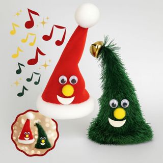 Árvore de Natal Elétrica Cantando e Dançando ou Gorro Papai Noel Musical Avicii Express®