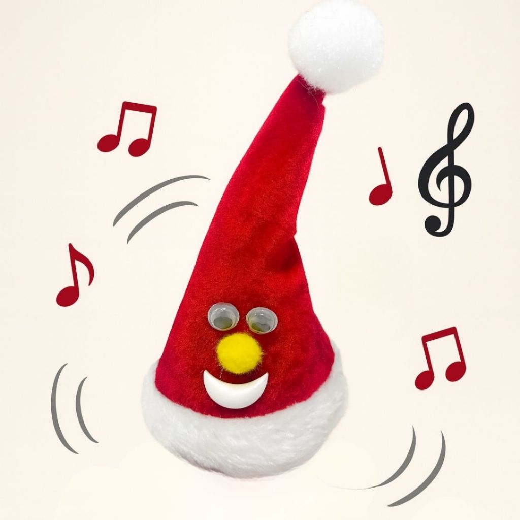 Árvore de Natal Elétrica Cantando e Dançando ou Gorro Papai Noel Musical Avicii Express®