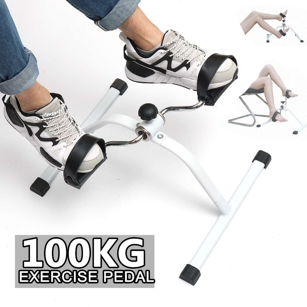 Mini bicicleta fisioterapia idosos braço perna mão pé reabilitação exercício mão pé músculo