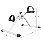 Mini bicicleta fisioterapia idosos braçoss pernas  Avicii Express®
