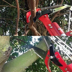 Serrote Podador Profissional De Galho Alto 2 Em 1 Poda Com Serrote Podador de Galhos