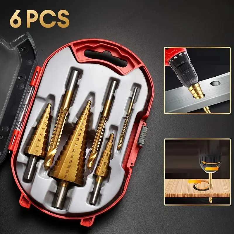 Kit de Brocas Titânio Escalonada  Avicii Express®