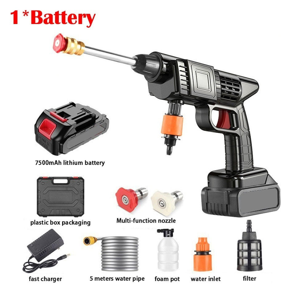 Lavadora de Alta Pressão HigherPower Avicii Express® Bivolt Portátil Profissional Sem Fio Recarregável Original - Envio Imediato