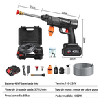 Lavadora de Alta Pressão Bivolt Portátil Profissional Sem Fio Recarregável Original - Envio Imediato