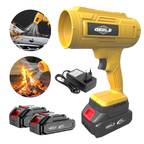 soprador de folhas elétrico 2 baterias bivolt 50000rpm 1200W GEELE