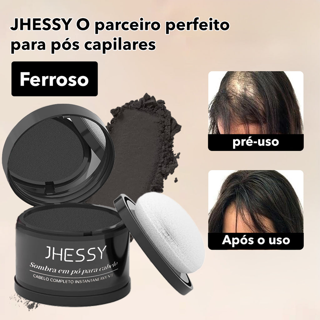 Pó De Retoque Capilar Sombra À Prova D'água Linha Capilar Cobertura Instantânea De Raiz