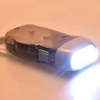 Lanterna De Dinamo com 3 leds funciona pressionando recarregavel Não Usa Pilhas